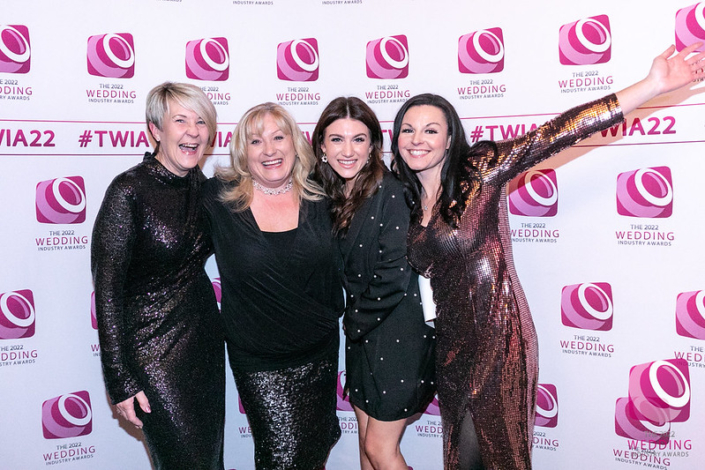 winners at the wedding industry awards