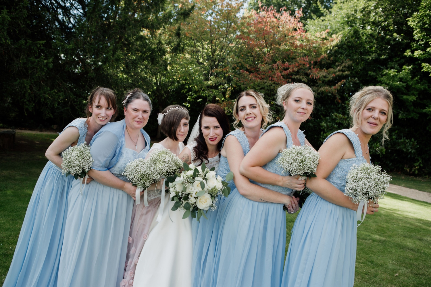 bridal party makeup